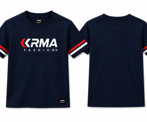 KRMA Fashion Premium Crew Neck T-Shirt – Custom Cotton Casual Wear for Everyday Comfort & Street Style
