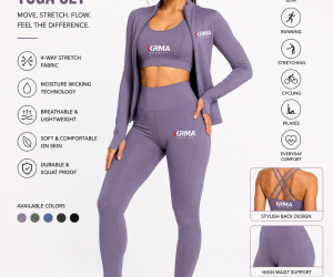 KRMA Fashion Women’s Yoga Set – Premium Performance Activewear for Fitness, Yoga & Everyday Comfort