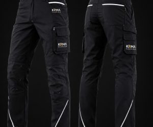 Premium Black Cargo Work Pants | Custom Industrial & Utility Trousers Manufacturer | KRMA Fashion